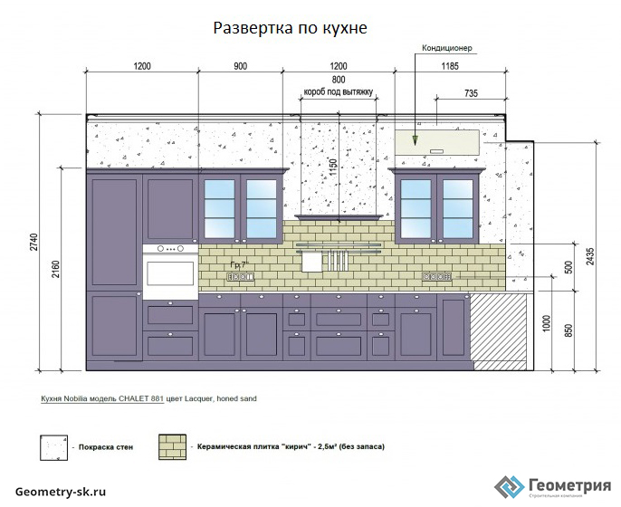 Барная стойка автокад